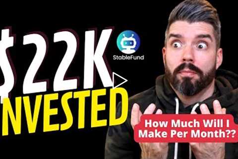 Watch Over My Shoulder: Live $4K Investment into StableFund | Risk Thought Process | Passive Income