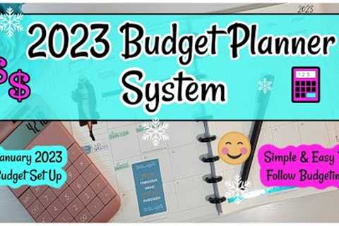 My 2023 Budget Planner System | January Budget With Me | Low Income Budget | Zero Based Budgeting