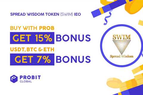 IEO of SWIM’s World-First Knowledge-Sharing Utility Token Starts on ProBit Global