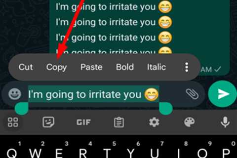 How Do You Repeat the Same Text on WhatsApp?