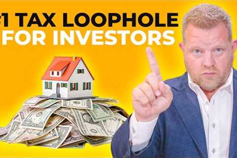 #1 Tax Loophole For Real Estate Investors (The Magic Of Cost Segregation!)