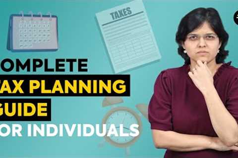 Tax planning for Individuals | Only 1 week left for March end | CA Rachana Ranade