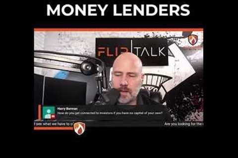 FINDING PRIVATE MONEY LENDERS