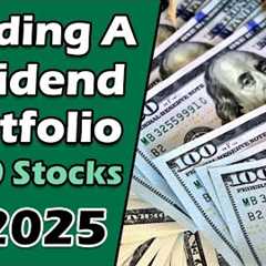 10 Stocks to Start a Dividend Portfolio in 2025 | Safe & Diversified Picks