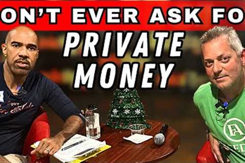 What is private money lender for real estate investing